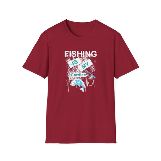 Fishing Is My Cardiac Day Shirt: Stylish and Comfortable Apparel for Avid Anglers