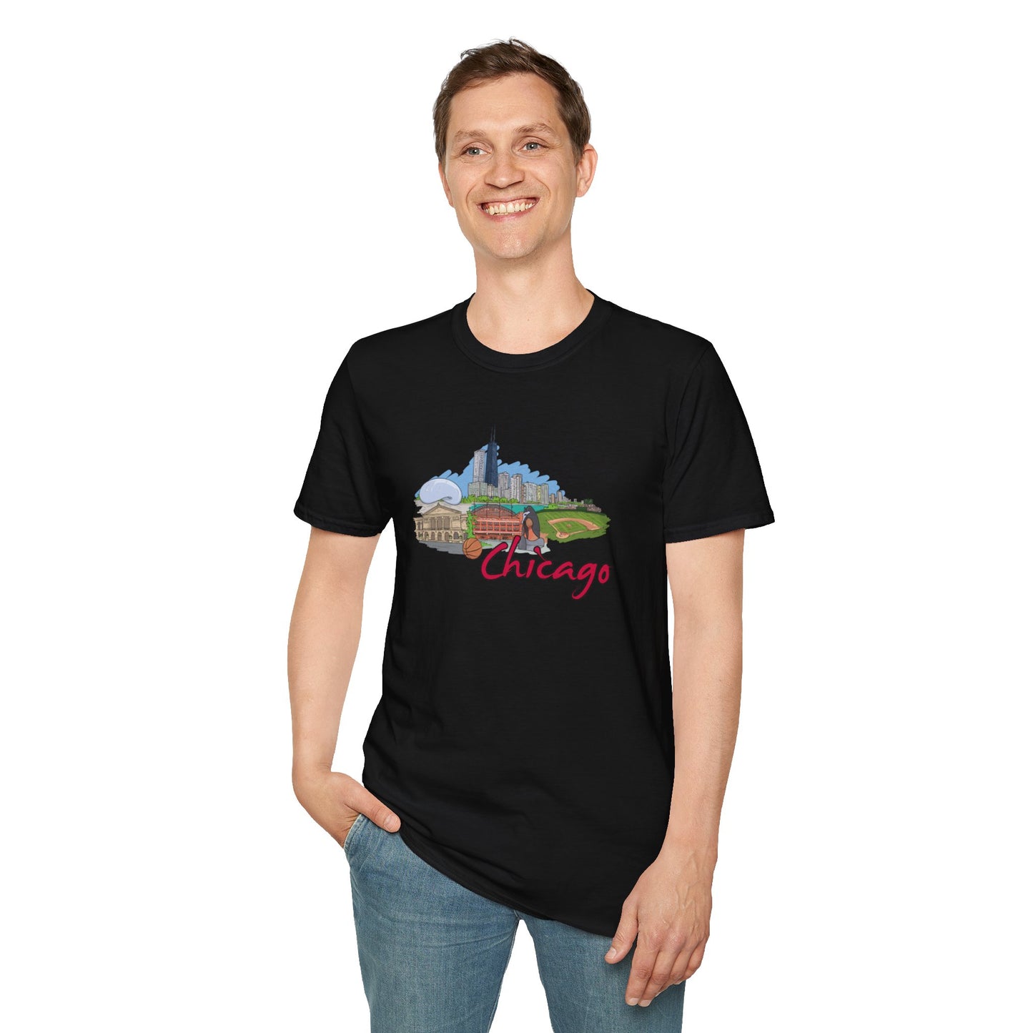 Explore the Windy City Vibes with Our Stylish Chicago-Inspired T-Shirt