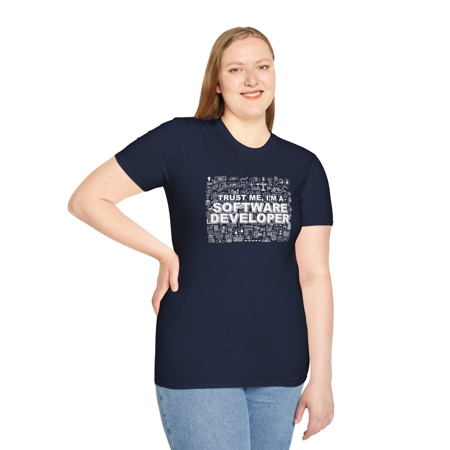 Trust Me, I'm a Software Developer T-Shirt - Elevate Your Style with Coding Confidence!