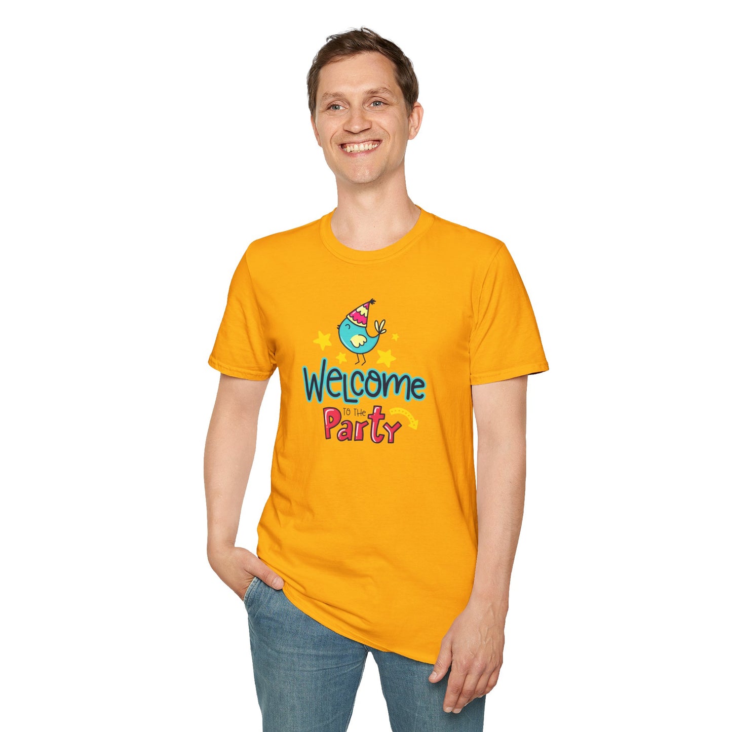 Get the Party Started with Our 'Welcome to the Party' T-Shirts - Shop Now!