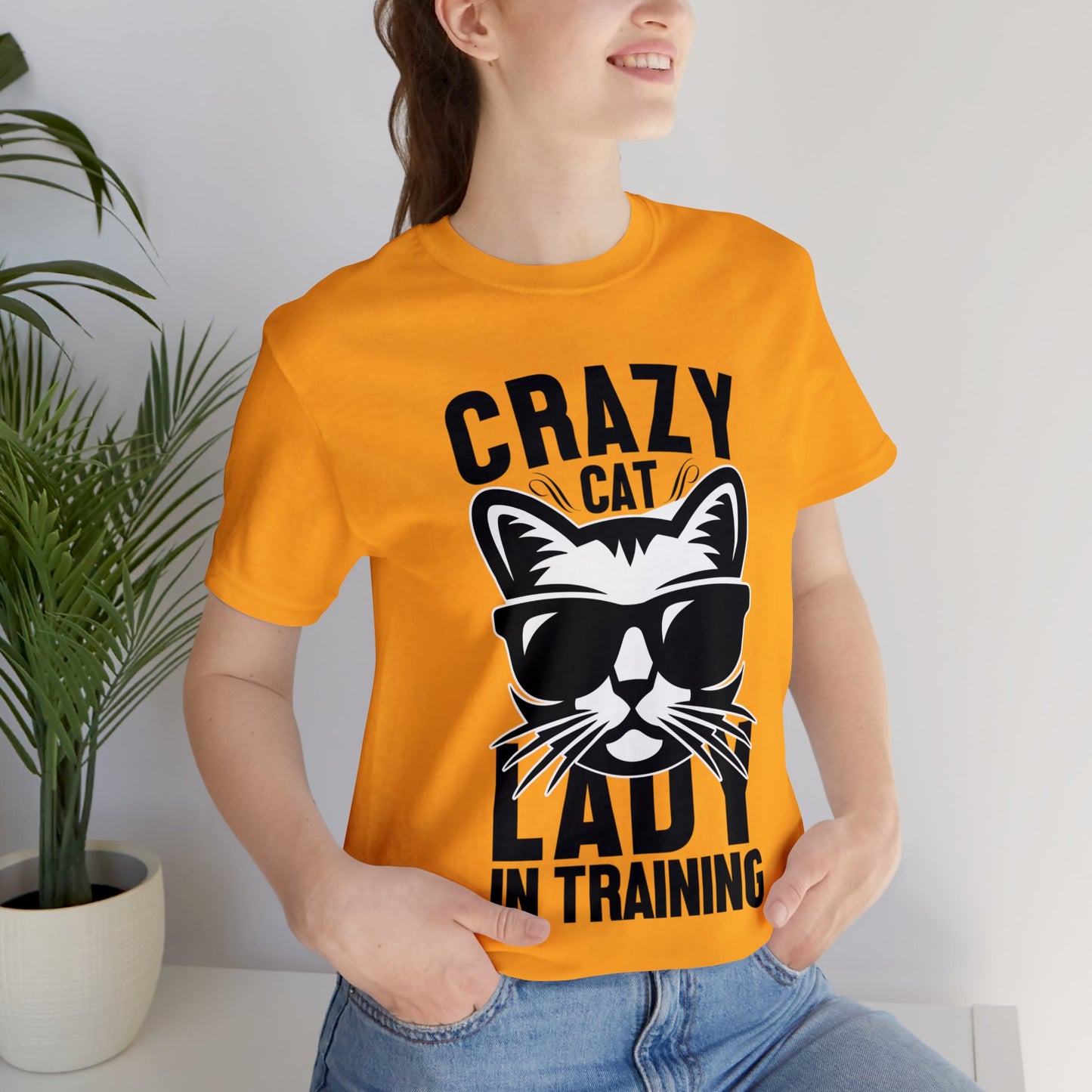 Crazy Cat Lady in Training T-Shirts: Purr-fect Apparel for Feline Enthusiasts!