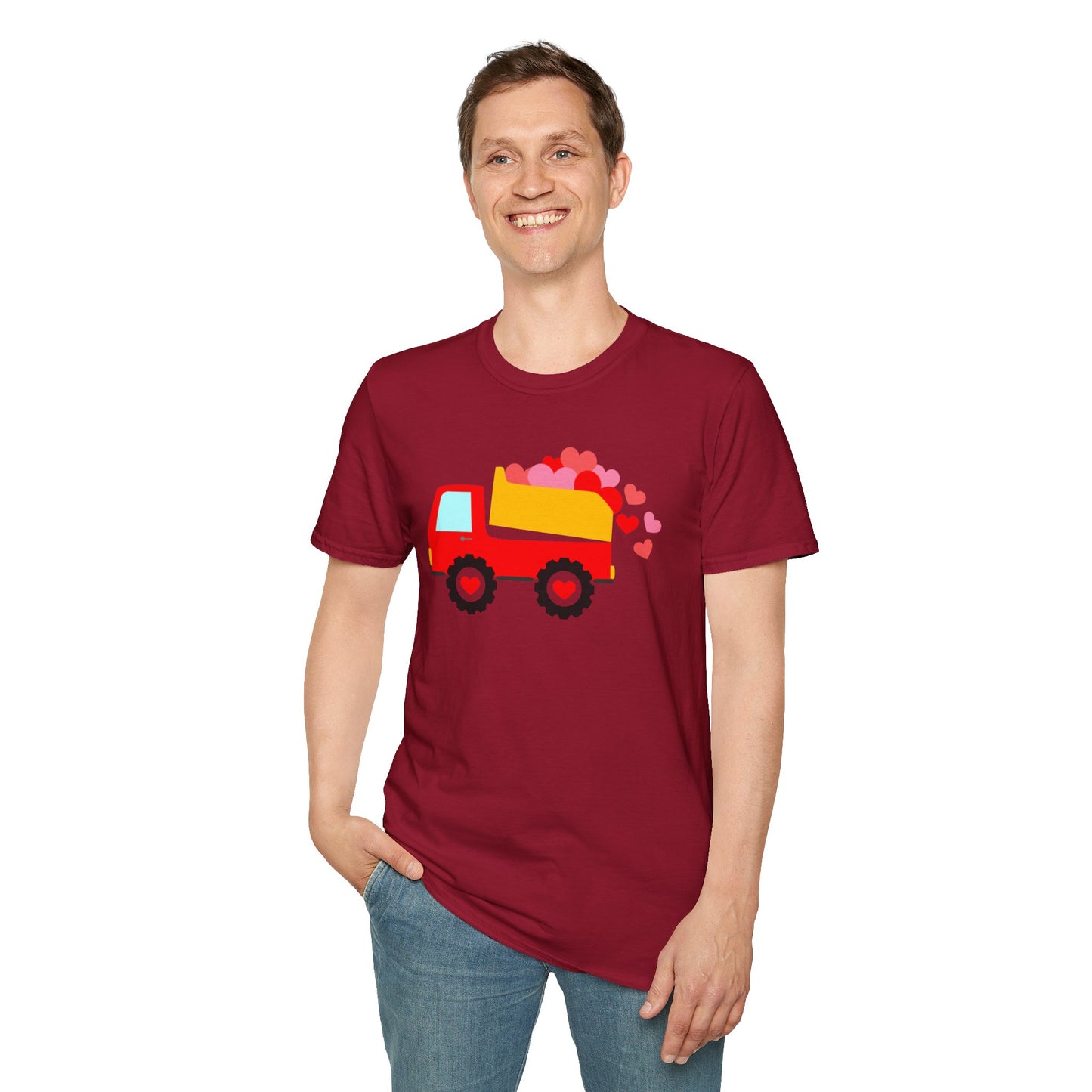 Spread Love Everywhere You Go with Our Exclusive Valentine's Day 'Love Truck' Shirts