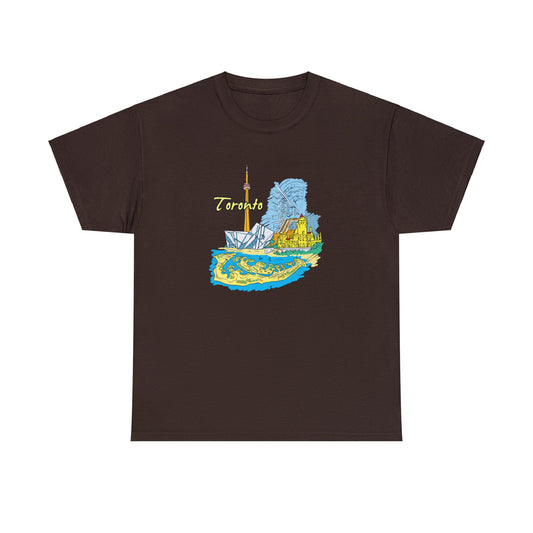 Comfortable Toronto-Inspired T-Shirt - A Must-Have for City Enthusiasts!