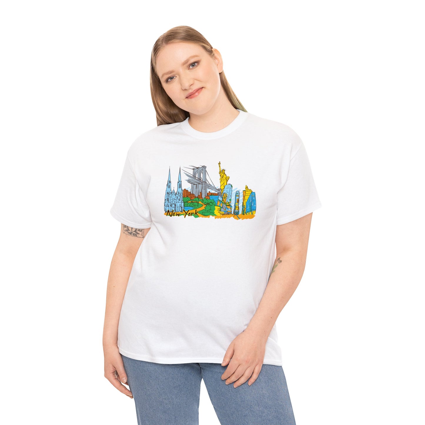 Exclusive New York City T-Shirt - A Perfect Blend of Comfort and Urban Chic!
