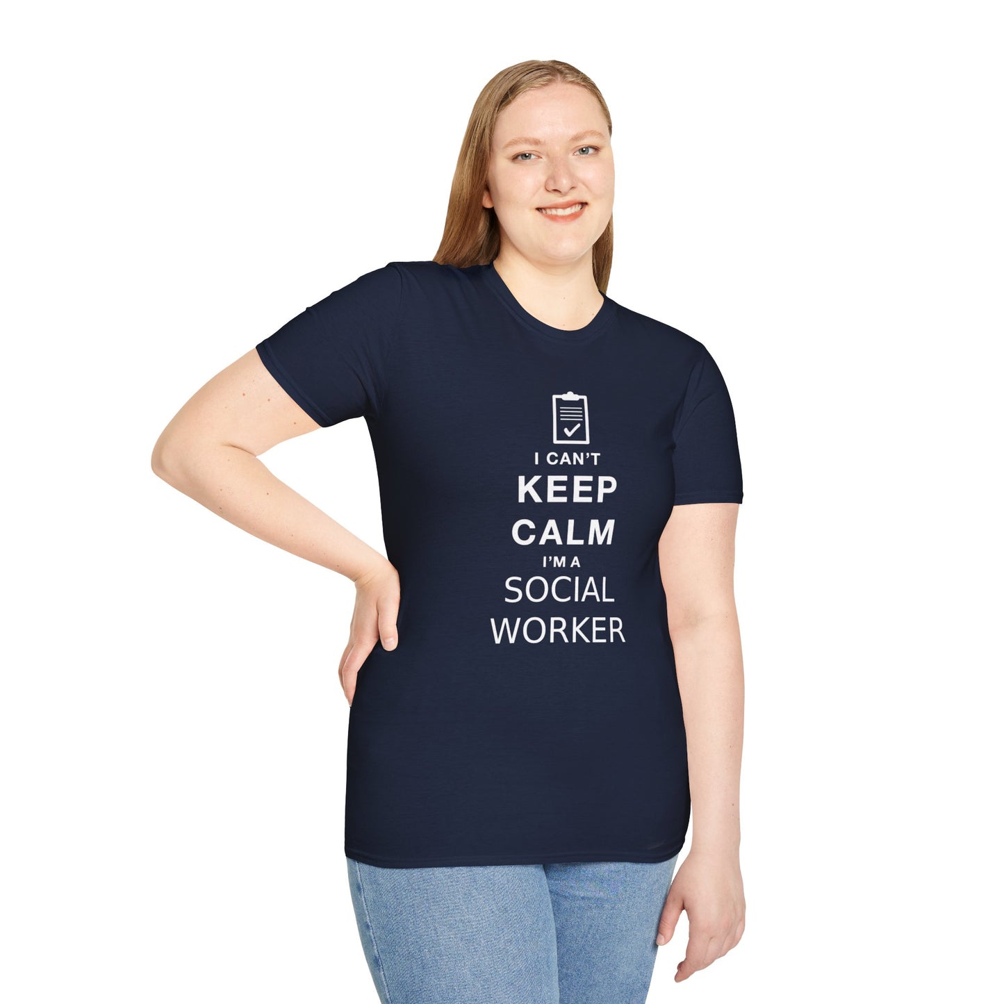 I Can't Keep Calm: Embrace Your Social Work Passion with Our Exclusive T-Shirt for Social Workers!