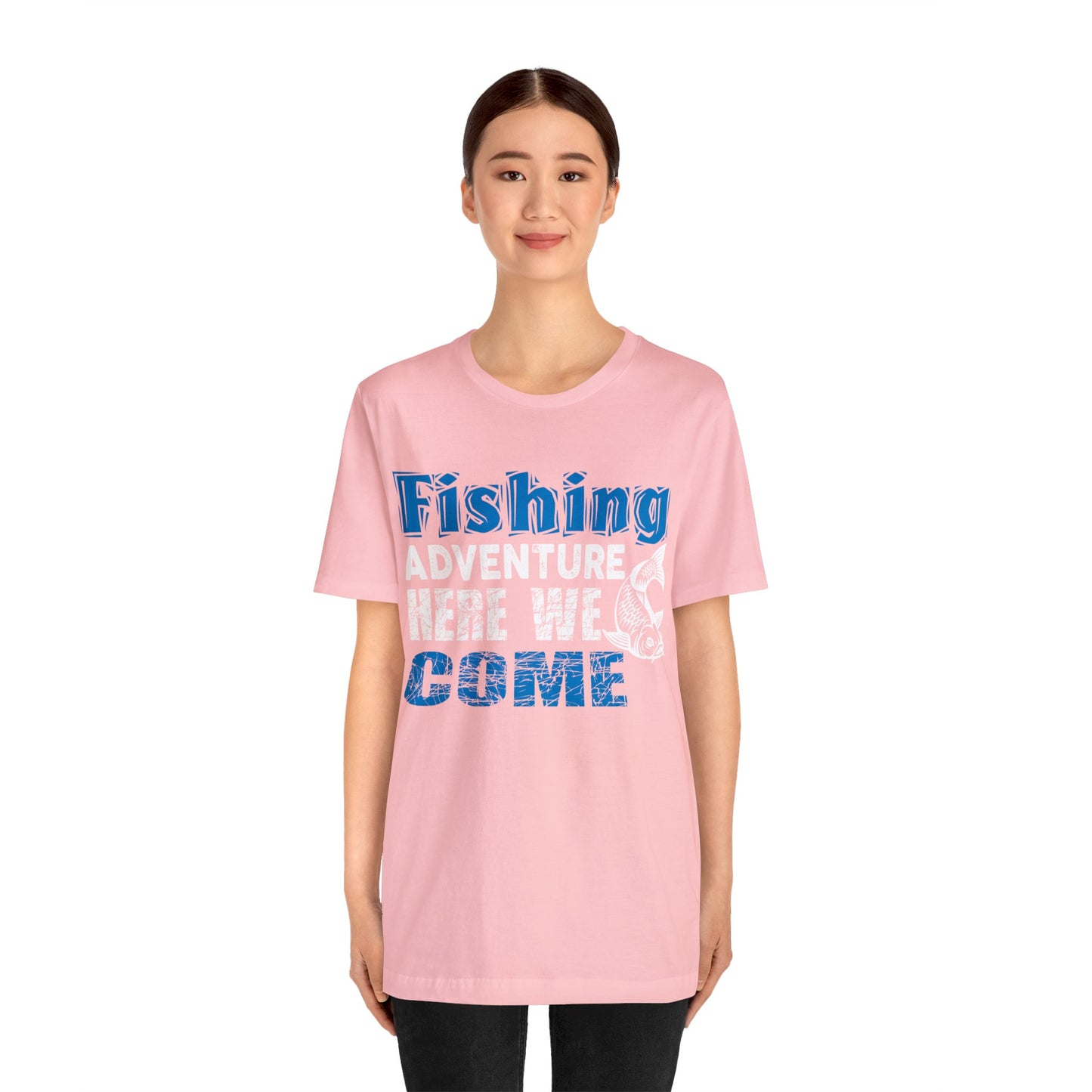 Explore the Waters with Our Exclusive 'Fishing Adventure Here We Come' Day Shirts