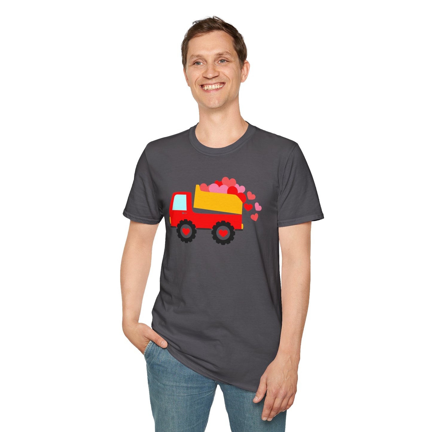 Spread Love Everywhere You Go with Our Exclusive Valentine's Day 'Love Truck' Shirts