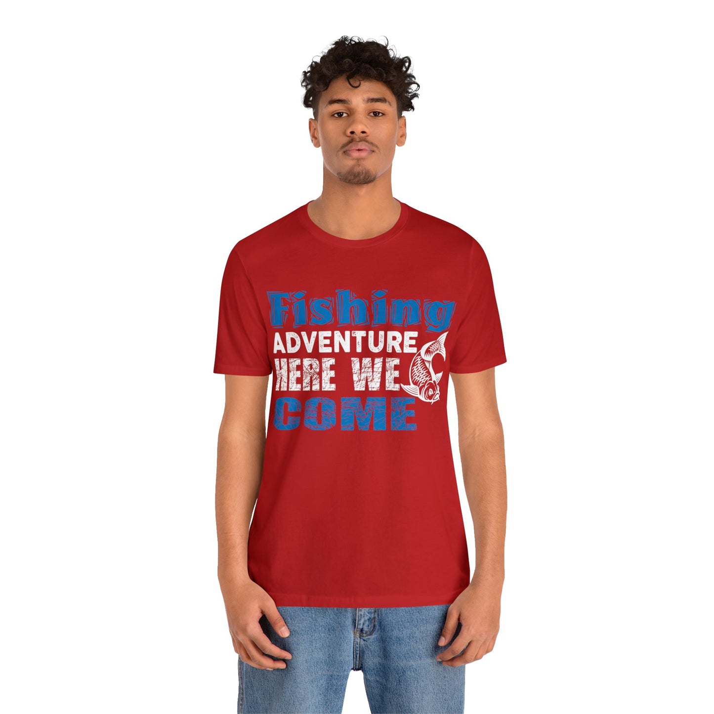 Explore the Waters with Our Exclusive 'Fishing Adventure Here We Come' Day Shirts