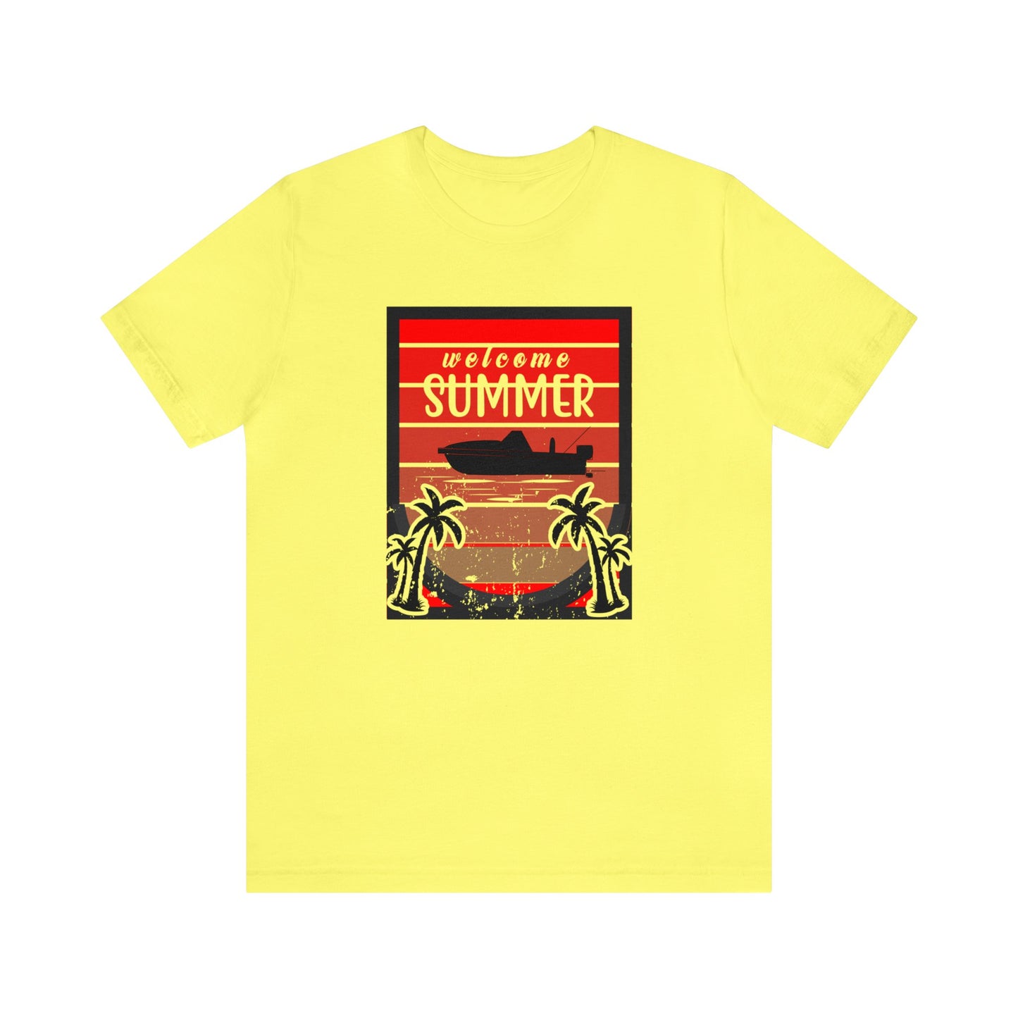 Feel the Sunshine Vibes with Our 'Welcome Summer' T-Shirt