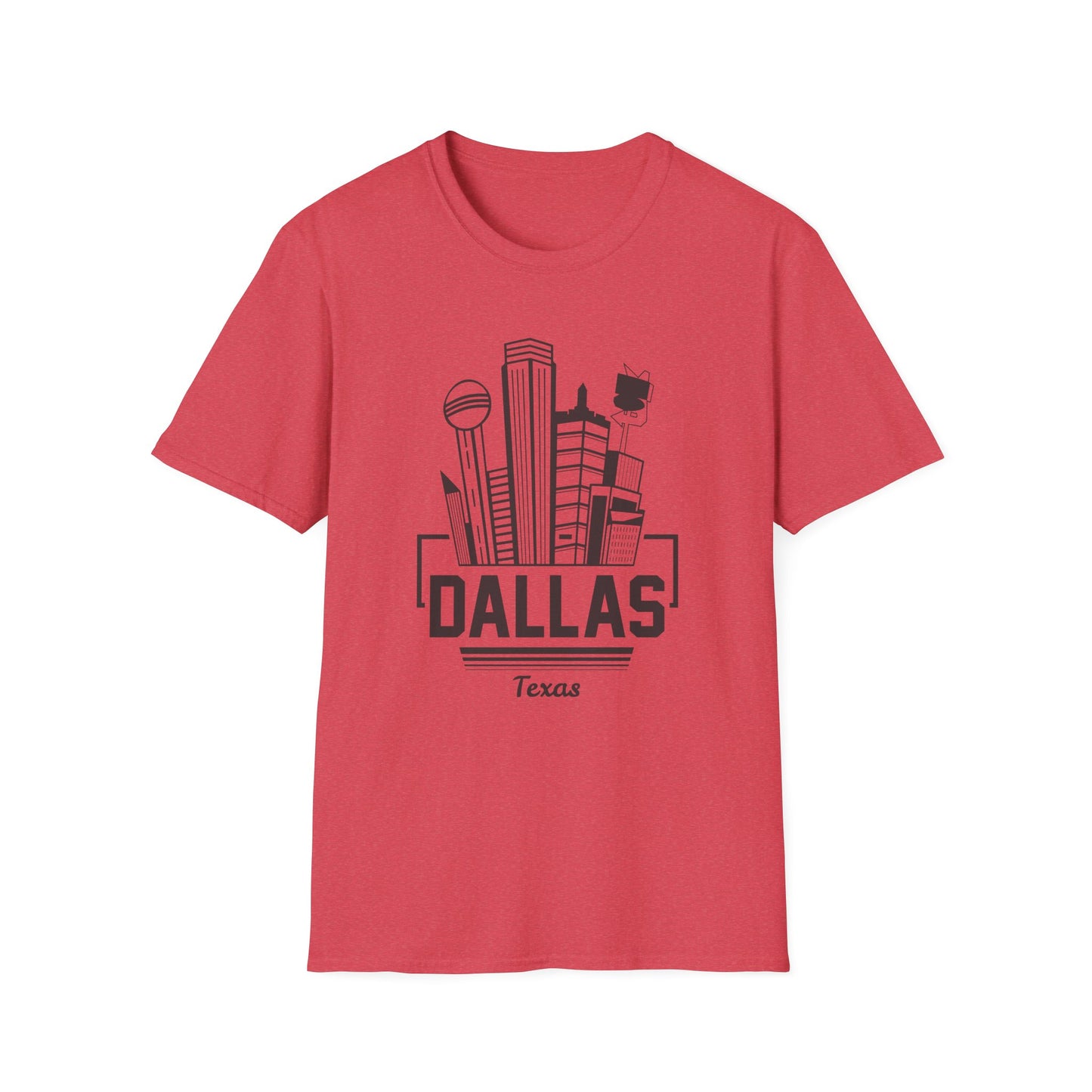 Dallas Vibes: Stylish and Comfortable T-Shirt for True Texas Enthusiasts