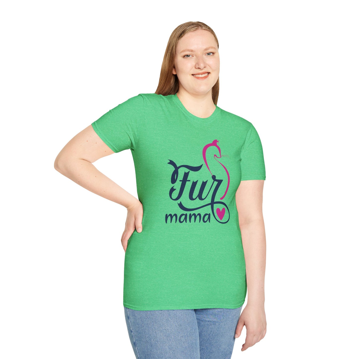 Stylish Fur Mama Cat T-Shirts