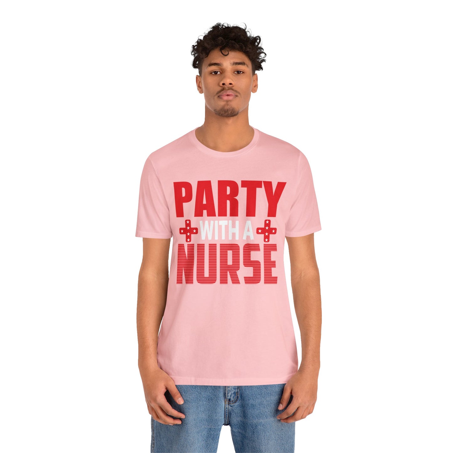 Stylish 'Party With Nurse' T-Shirts - Celebrate in Comfort and Fashion!