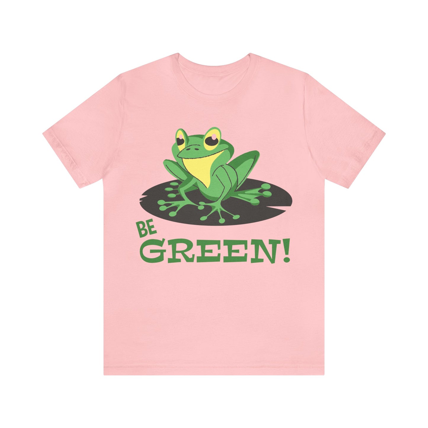 Go Green in Style- Eco-Friendly 'Be Green' T-Shirts