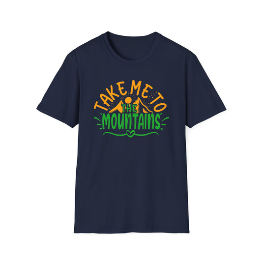 Explore in Style with Our 'Take Me to the Mountains' T-Shirt