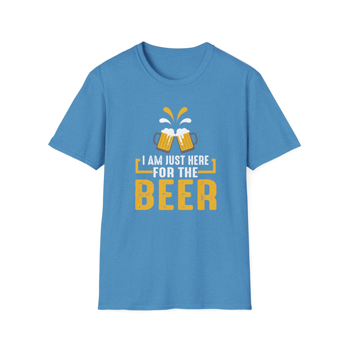 Just Here for the Beer Tee: Quirky and Comfy T-shirt for Beer Lovers