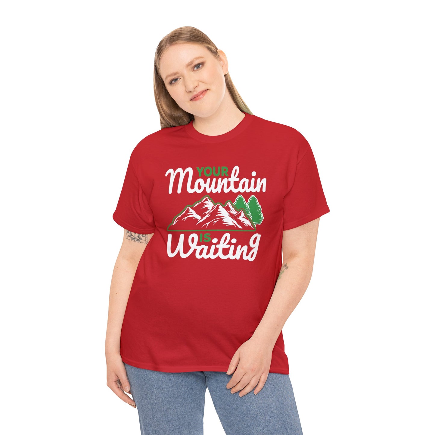 Embrace Adventure with Our 'Your Mountain Is Waiting' T-Shirt