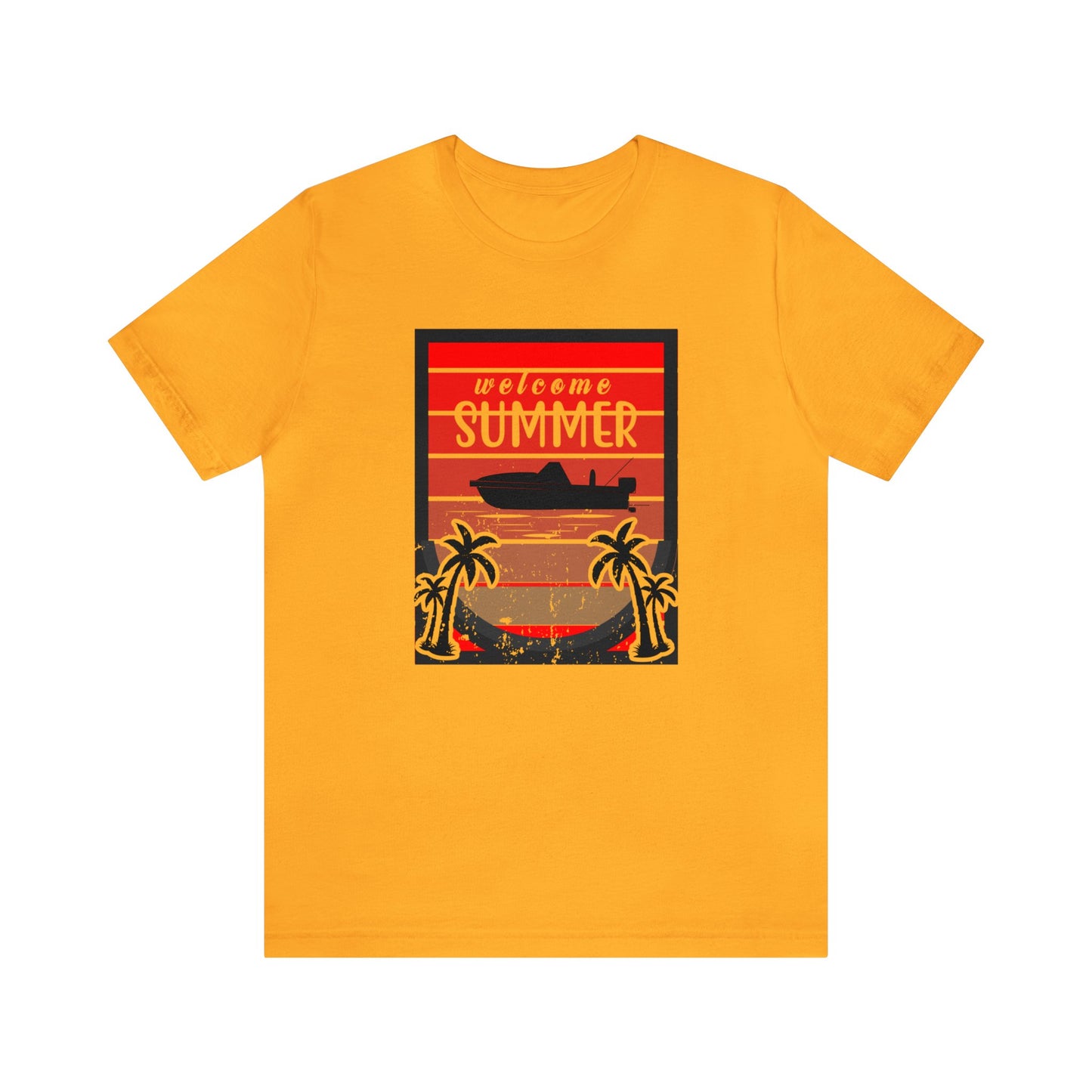 Feel the Sunshine Vibes with Our 'Welcome Summer' T-Shirt