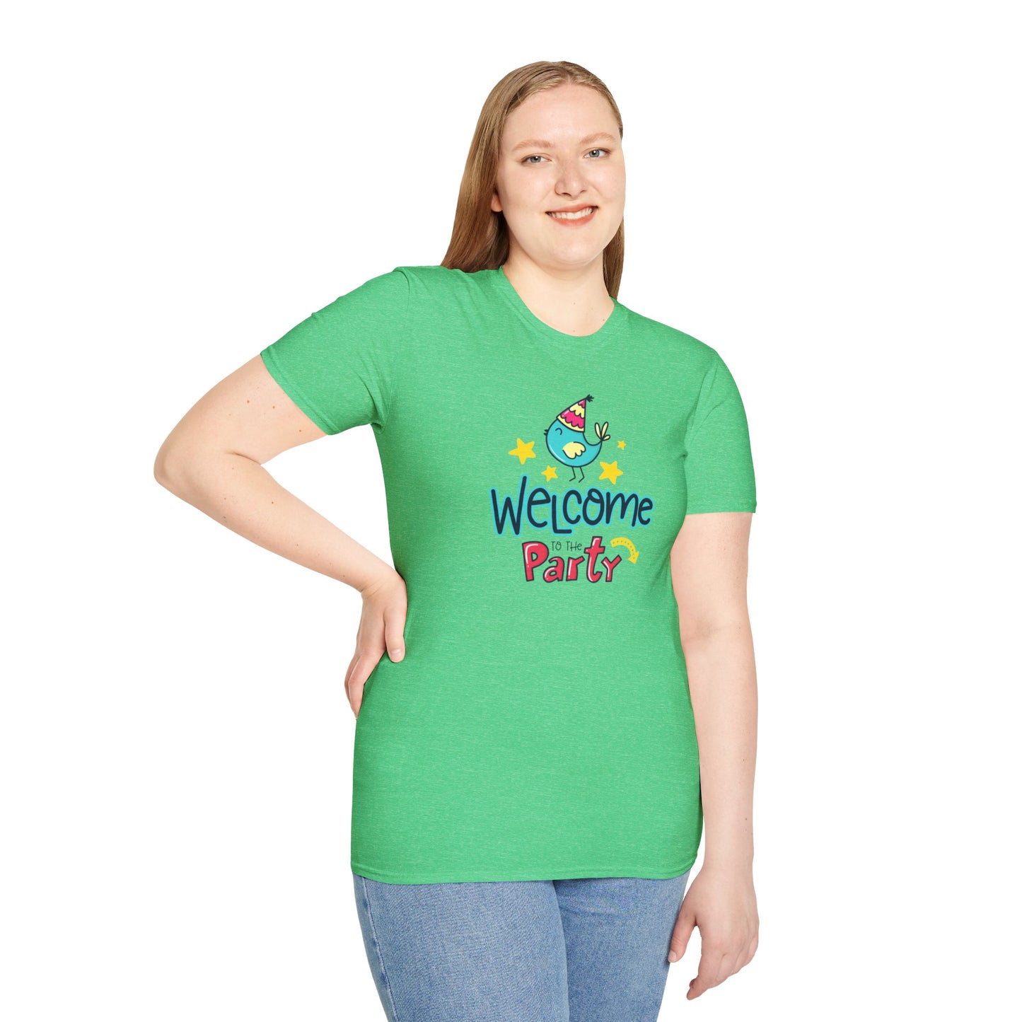 Get the Party Started with Our 'Welcome to the Party' T-Shirts - Shop Now!