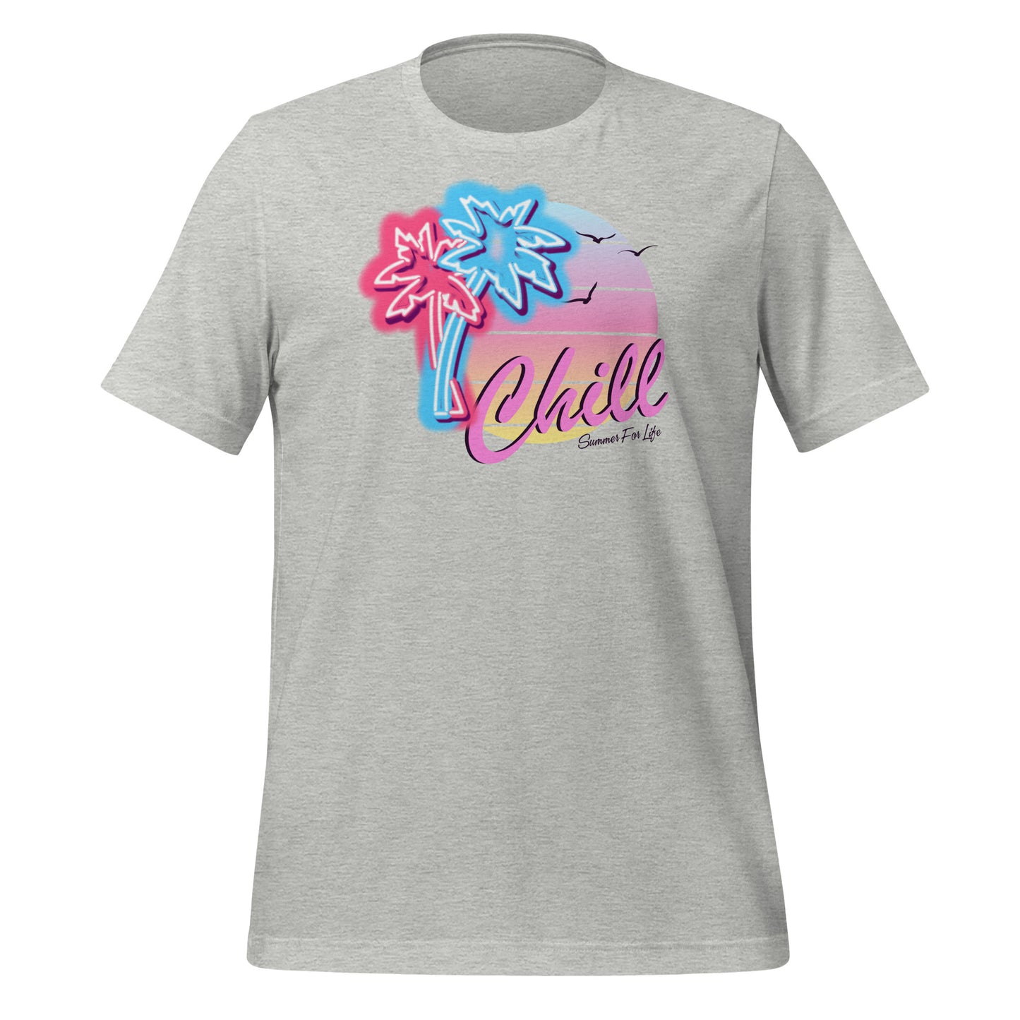 Stay Cool All Season Long with Our 'Chill Summer for Life' T-Shirt – Perfect for Relaxing Days and Vibrant Nights!