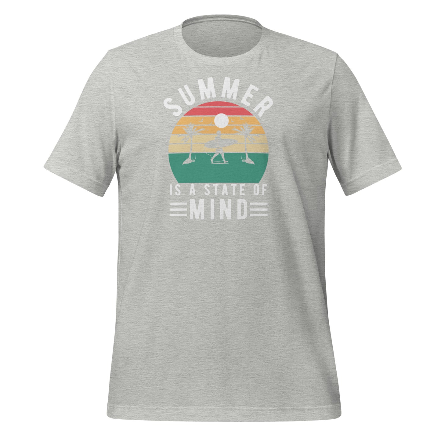 Stay Cool: Embrace Summer Vibes with our 'Summer is a State of Mind' T-Shirt Collection!