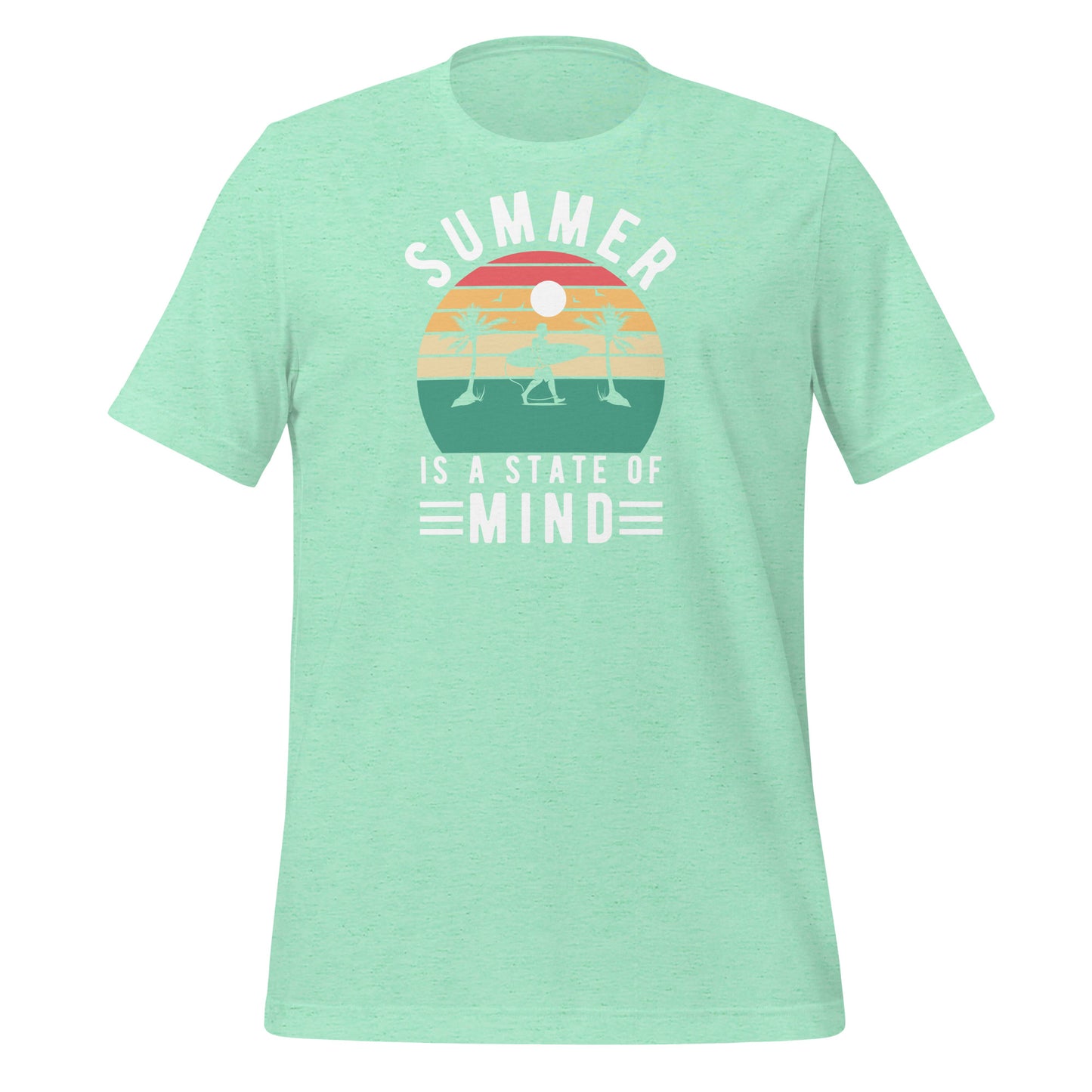 Stay Cool: Embrace Summer Vibes with our 'Summer is a State of Mind' T-Shirt Collection!