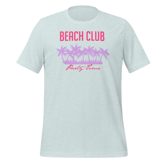 Get Beach-Ready with Our Stylish 'Beach Clube' T-shirt - Perfect for Sunny Days!