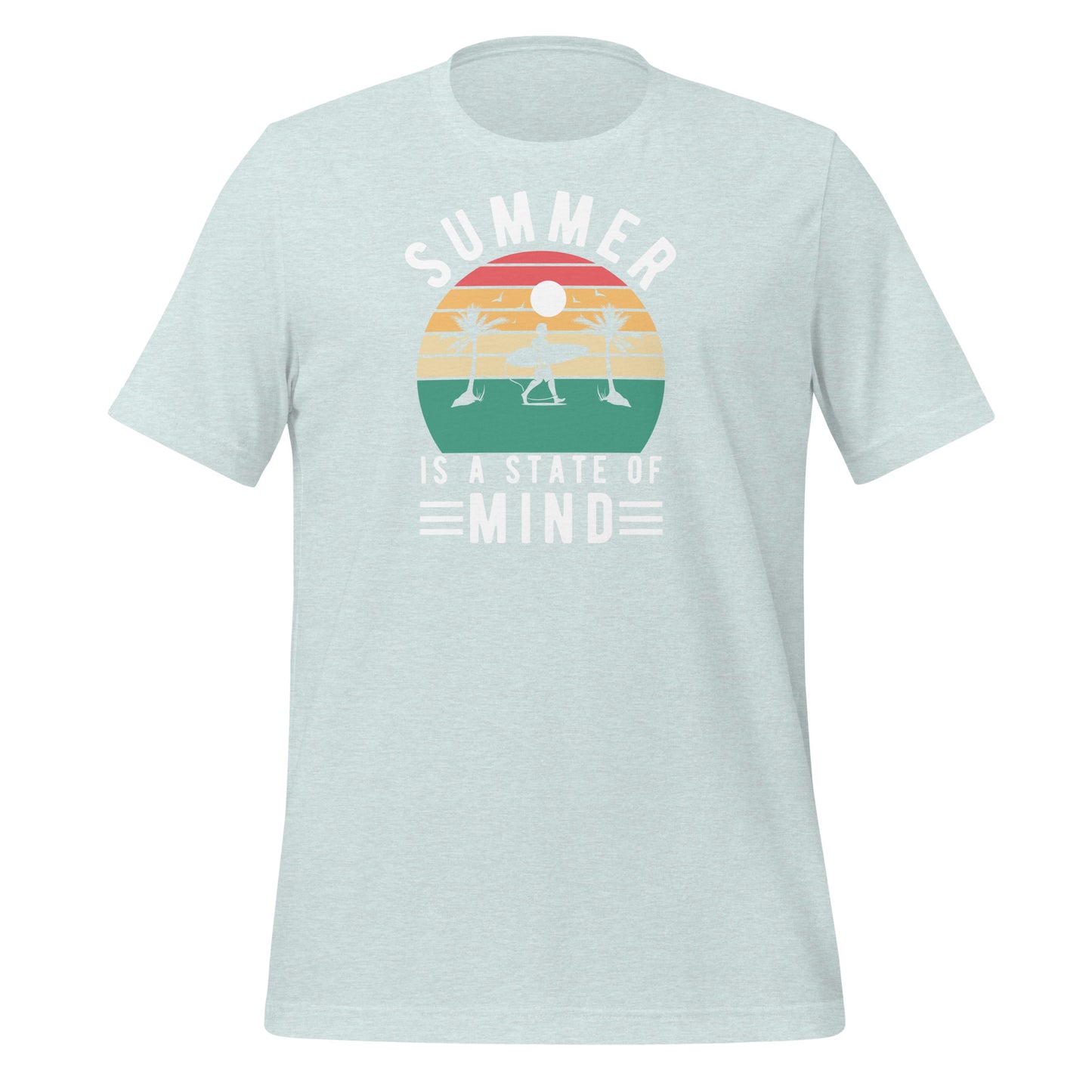 Stay Cool: Embrace Summer Vibes with our 'Summer is a State of Mind' T-Shirt Collection!