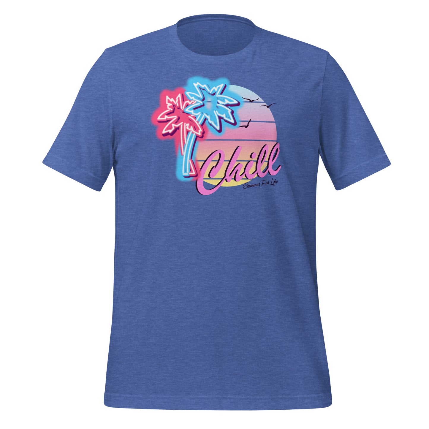 Stay Cool All Season Long with Our 'Chill Summer for Life' T-Shirt – Perfect for Relaxing Days and Vibrant Nights!