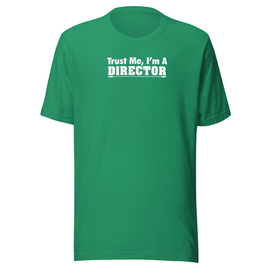 Stylish 'Trust Me, I'm the Director' T-Shirt: Perfect Gift for Film Buffs!
