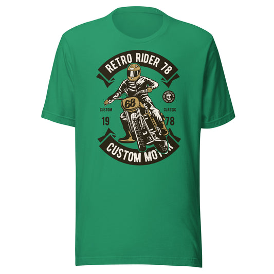 Vintage Vibes: Retro Rider T-shirts for Timeless Style