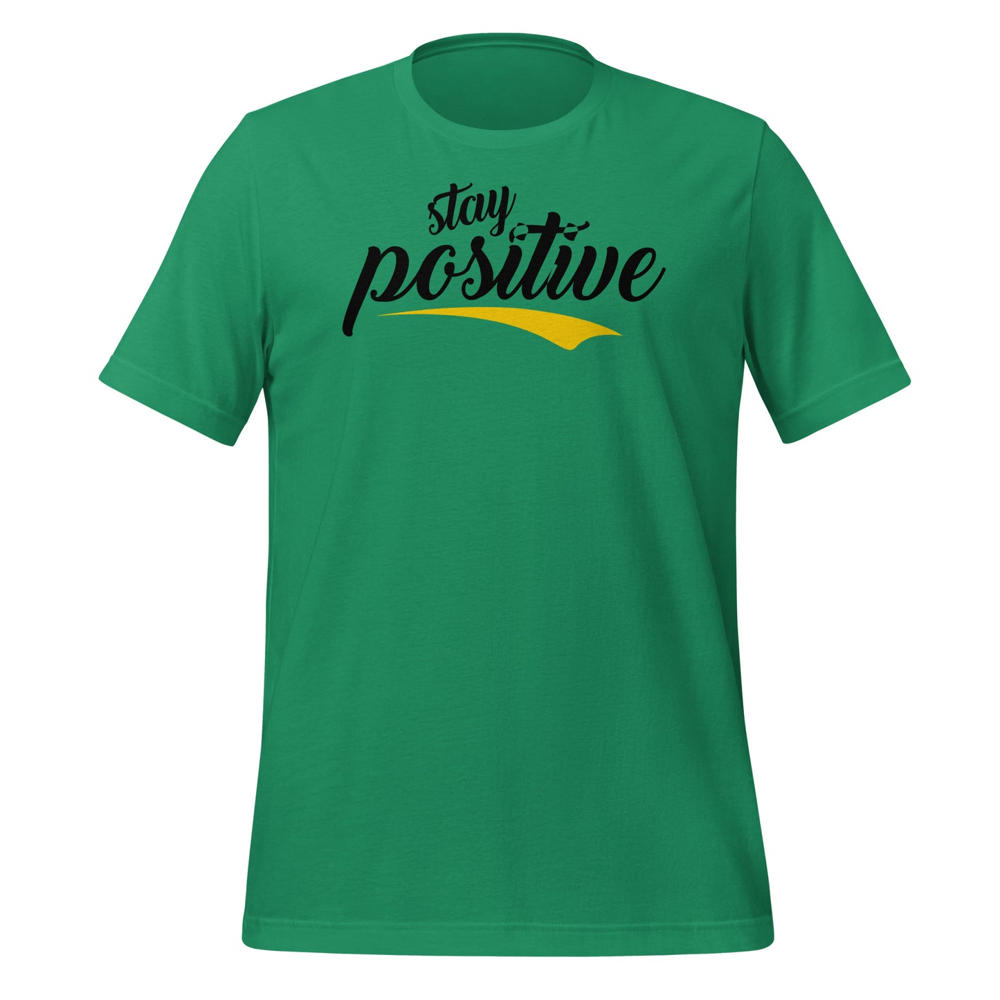 Stay Positive Graphic Tee: Spread Good Vibes with this Inspiring T-shirt!