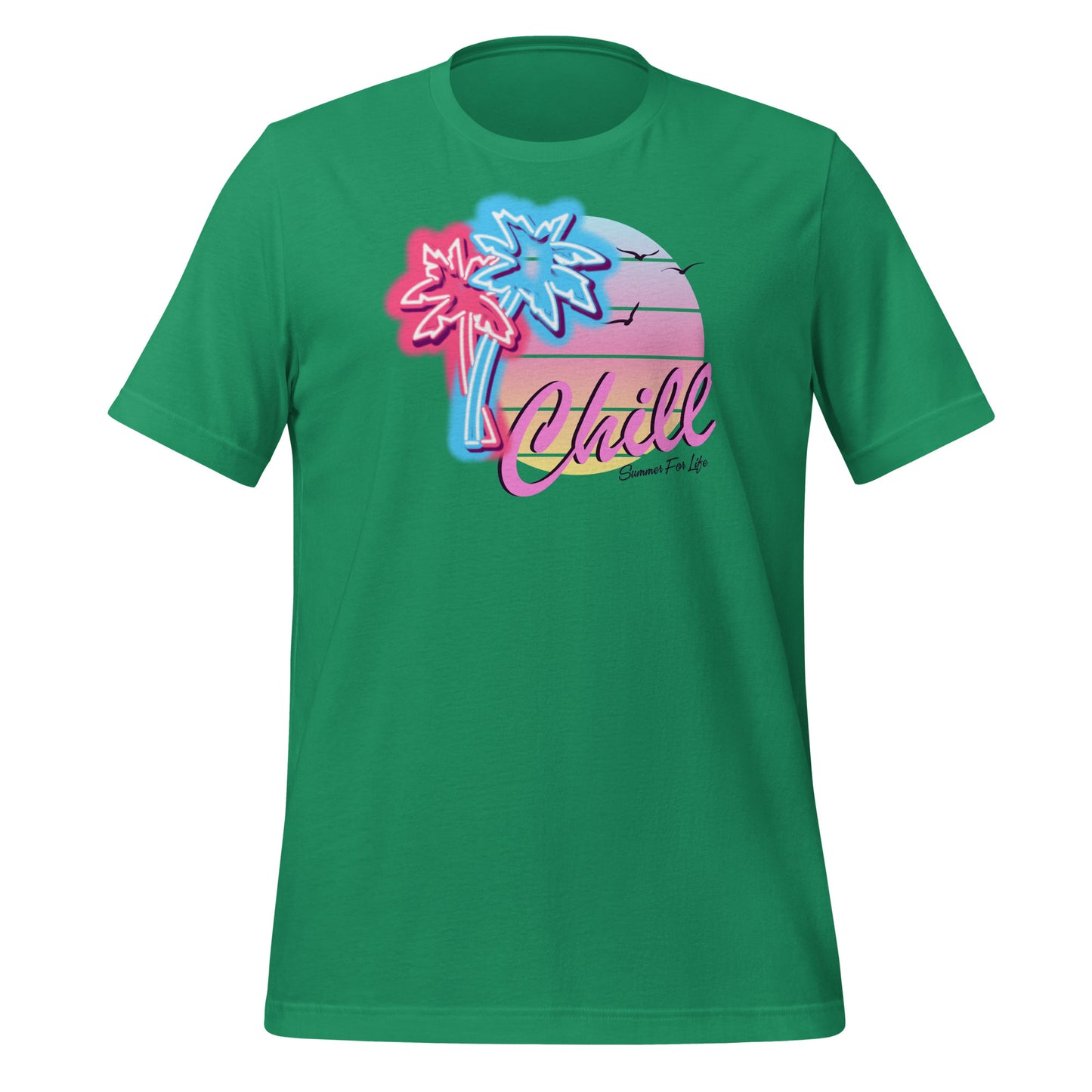 Stay Cool All Season Long with Our 'Chill Summer for Life' T-Shirt – Perfect for Relaxing Days and Vibrant Nights!