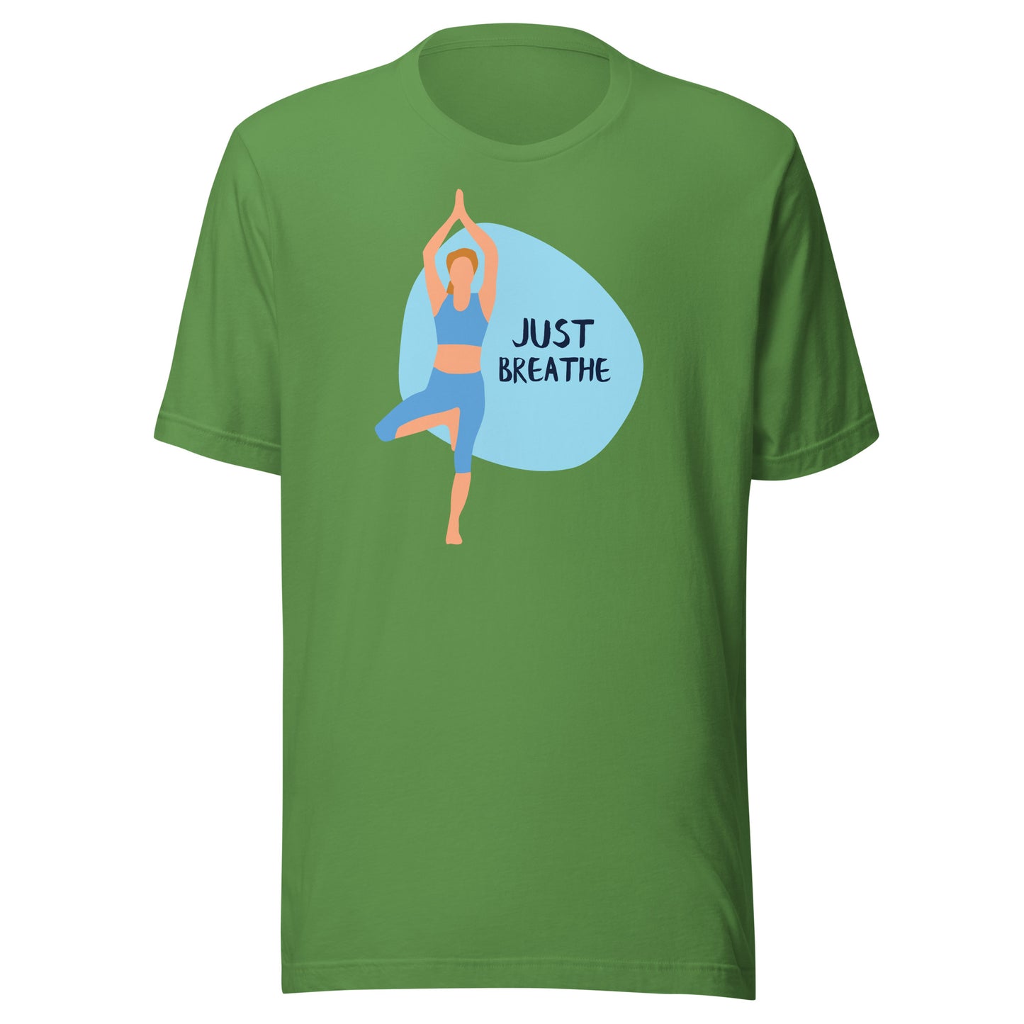 Just Breathe Yoga Comfortable T-Shirts!