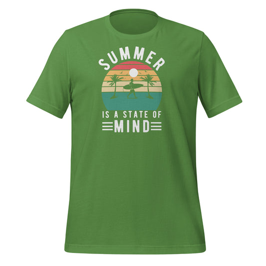 Stay Cool: Embrace Summer Vibes with our 'Summer is a State of Mind' T-Shirt Collection!