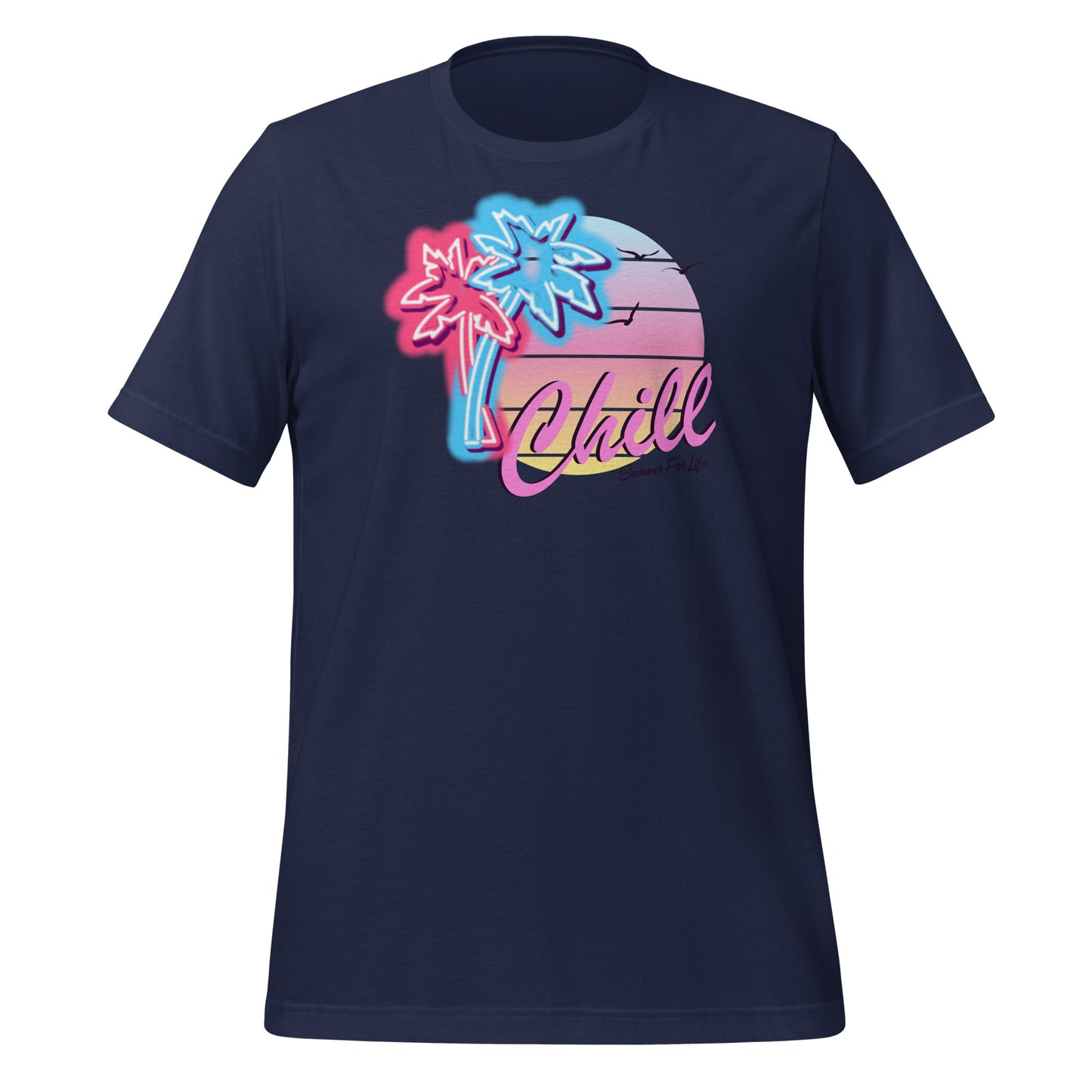 Stay Cool All Season Long with Our 'Chill Summer for Life' T-Shirt – Perfect for Relaxing Days and Vibrant Nights!