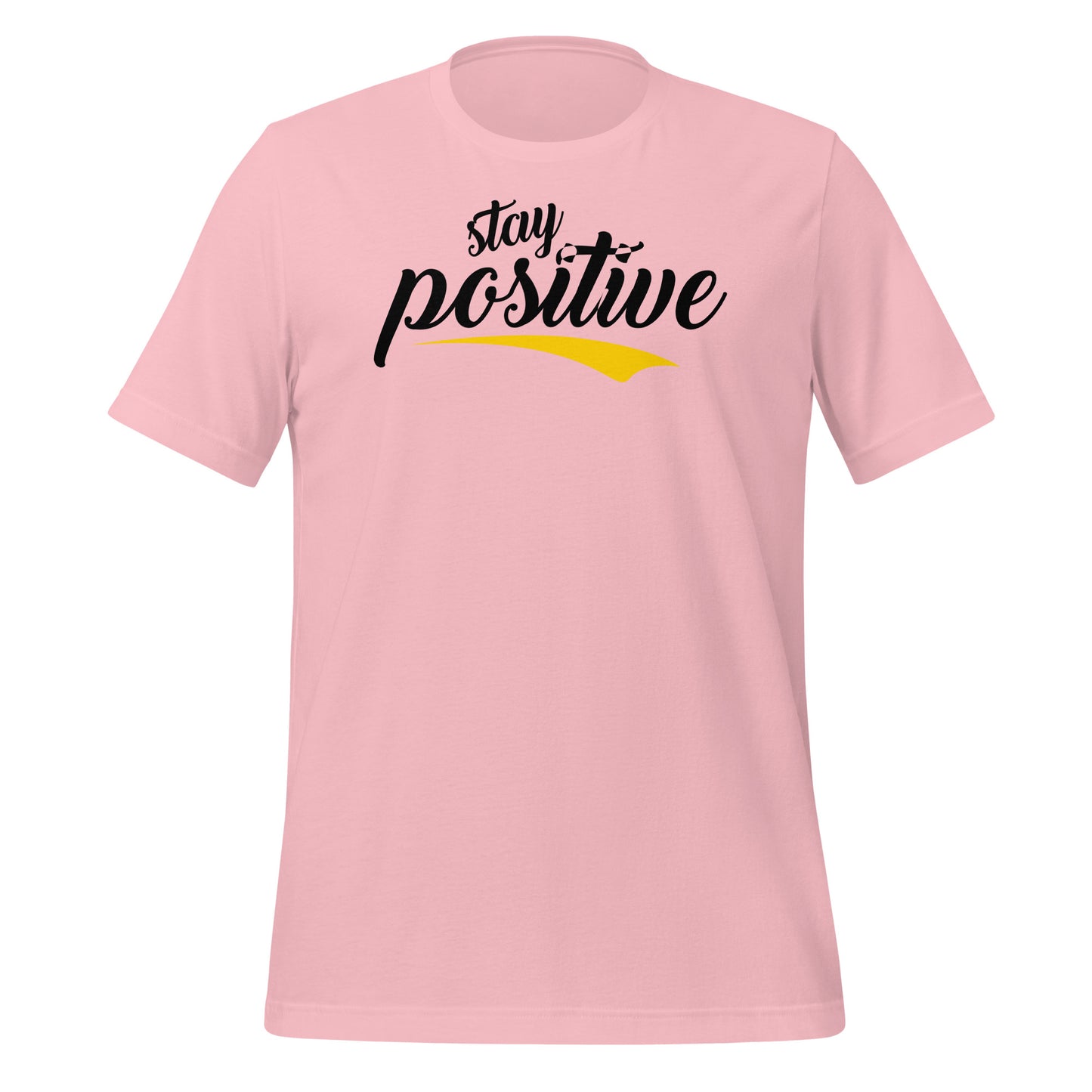 Stay Positive Graphic Tee: Spread Good Vibes with this Inspiring T-shirt!