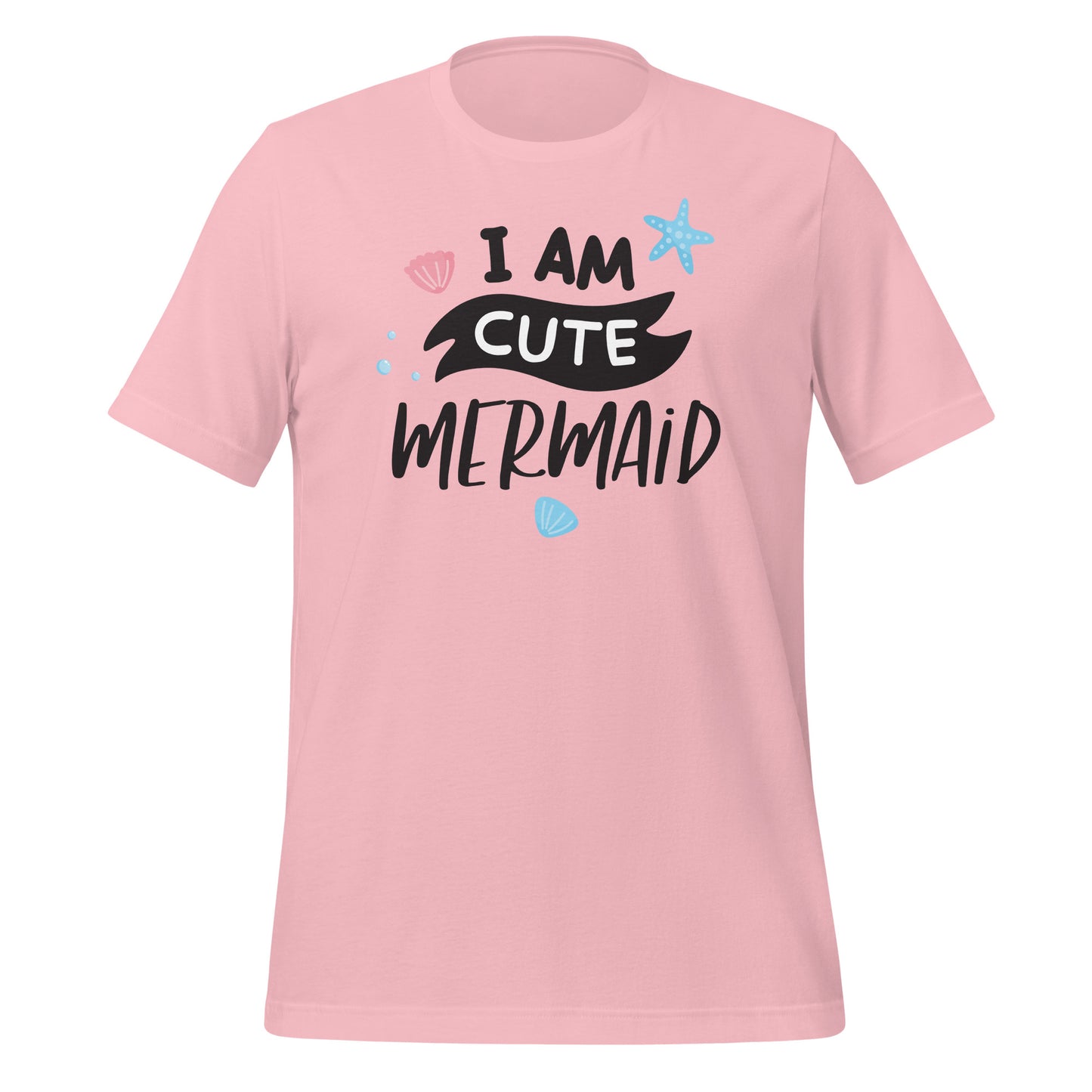 I am Cute Mermaid T-Shirt for Mermaid Lovers!
