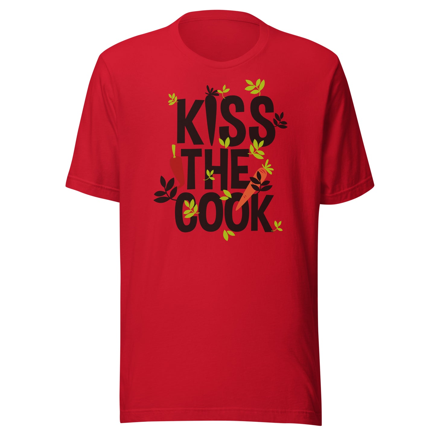 Get Cooking in Style with Our 'Kiss The Cook' T-shirts