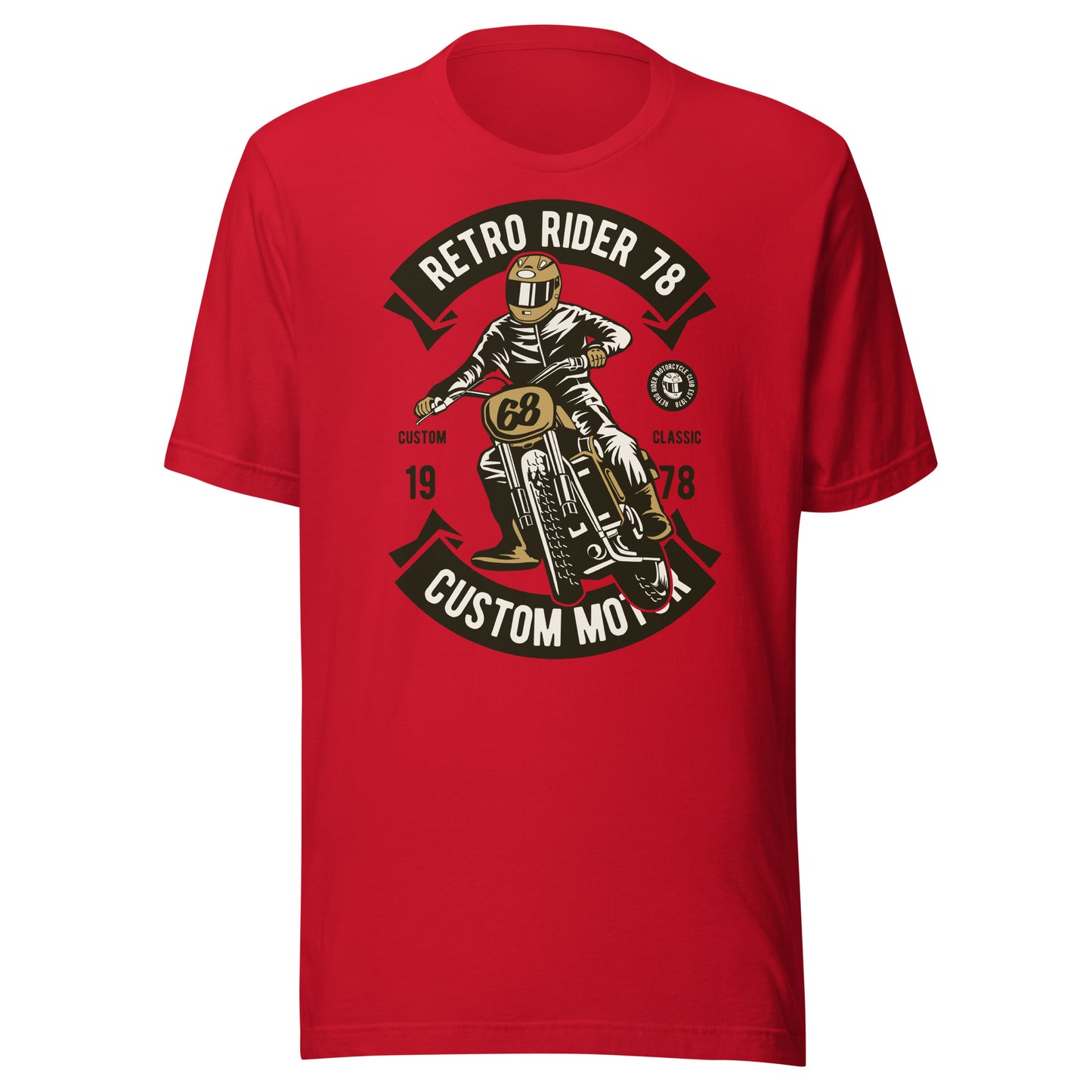 Vintage Vibes: Retro Rider T-shirts for Timeless Style