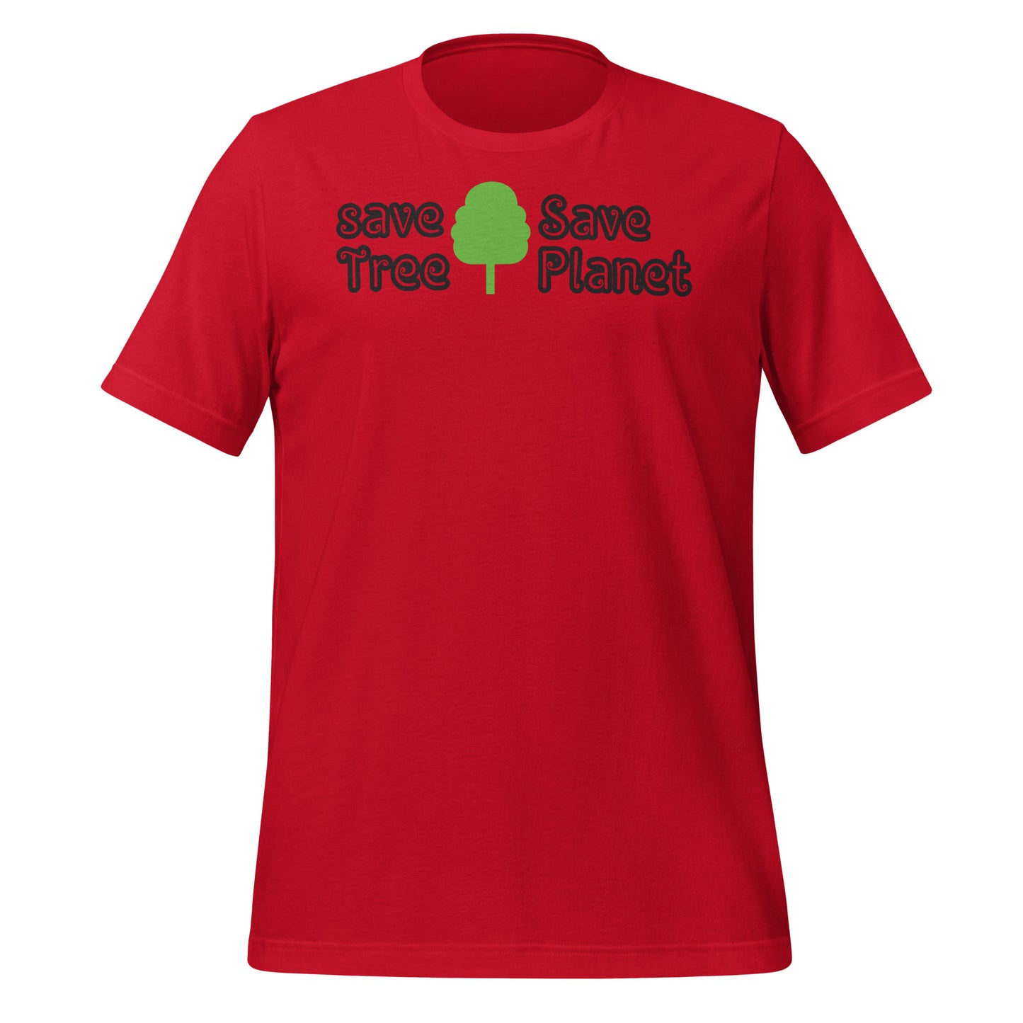 Eco-Friendly 'Save Tree Save Planet' T-Shirt
