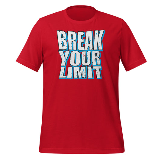 Unleash Your Potential with Our 'Break Your Limit' T-Shirt