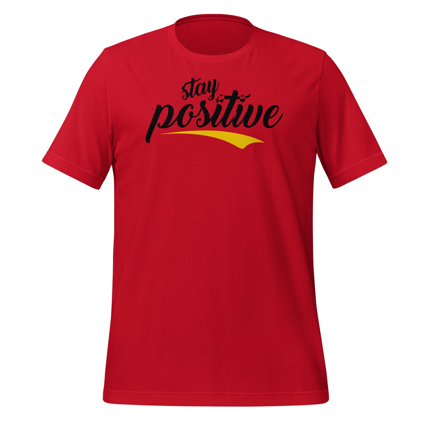 Stay Positive Graphic Tee: Spread Good Vibes with this Inspiring T-shirt!