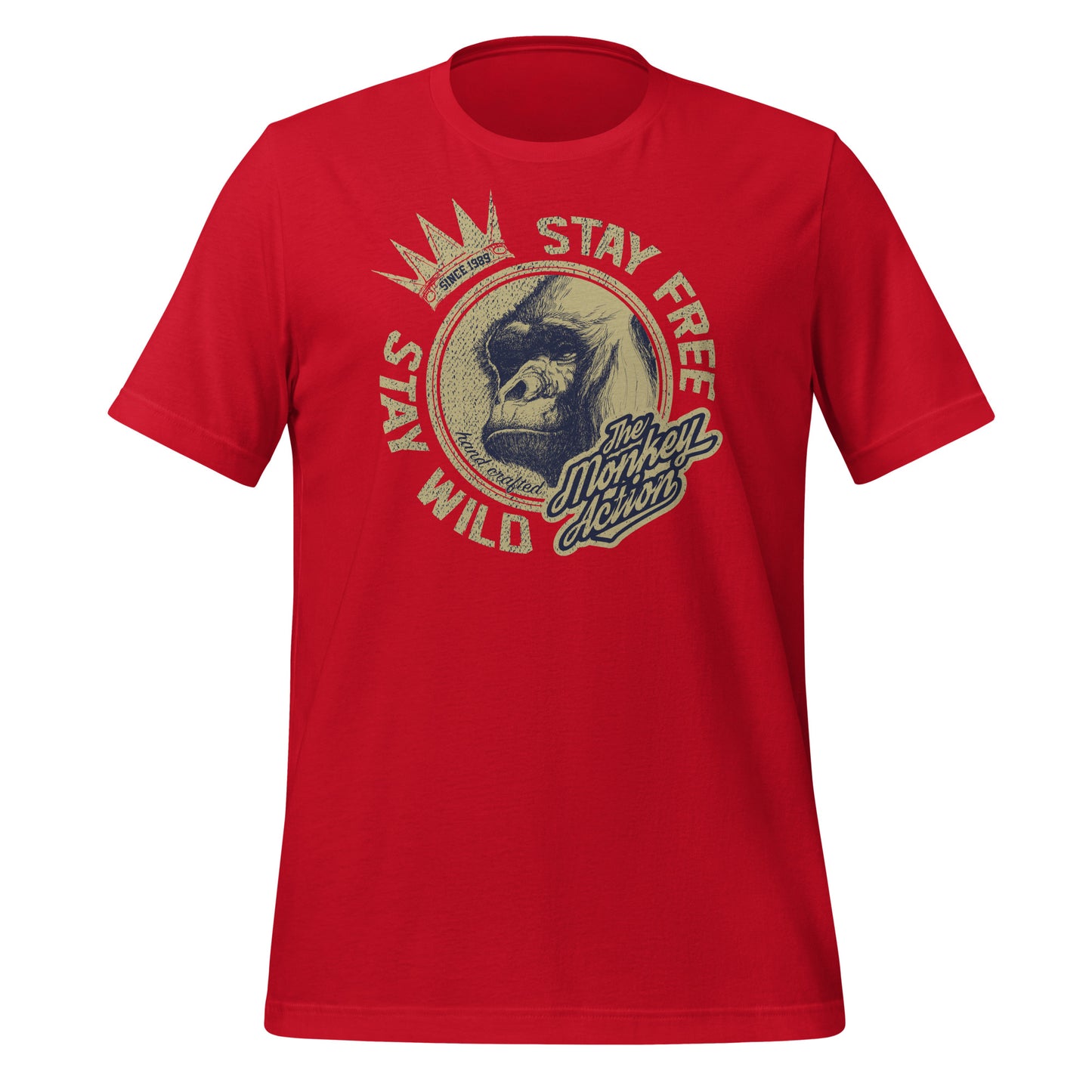 Stay Free Stay Wild Stylish T-shirt Collection