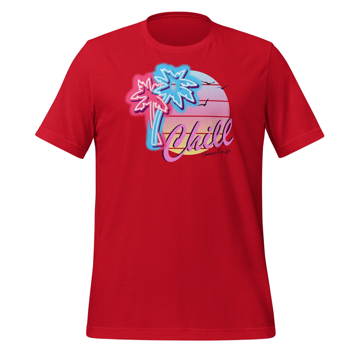 Stay Cool All Season Long with Our 'Chill Summer for Life' T-Shirt – Perfect for Relaxing Days and Vibrant Nights!