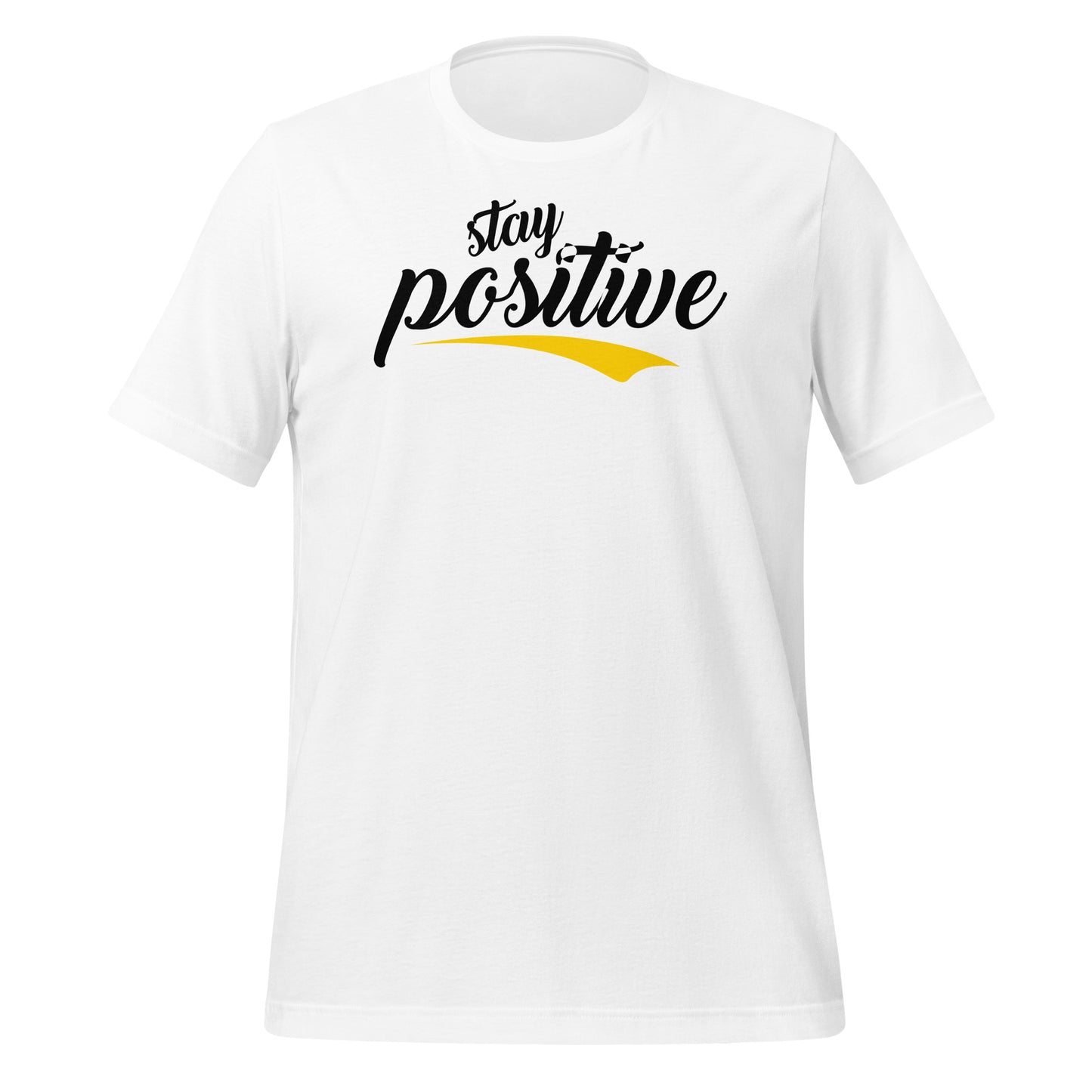 Stay Positive Graphic Tee: Spread Good Vibes with this Inspiring T-shirt!